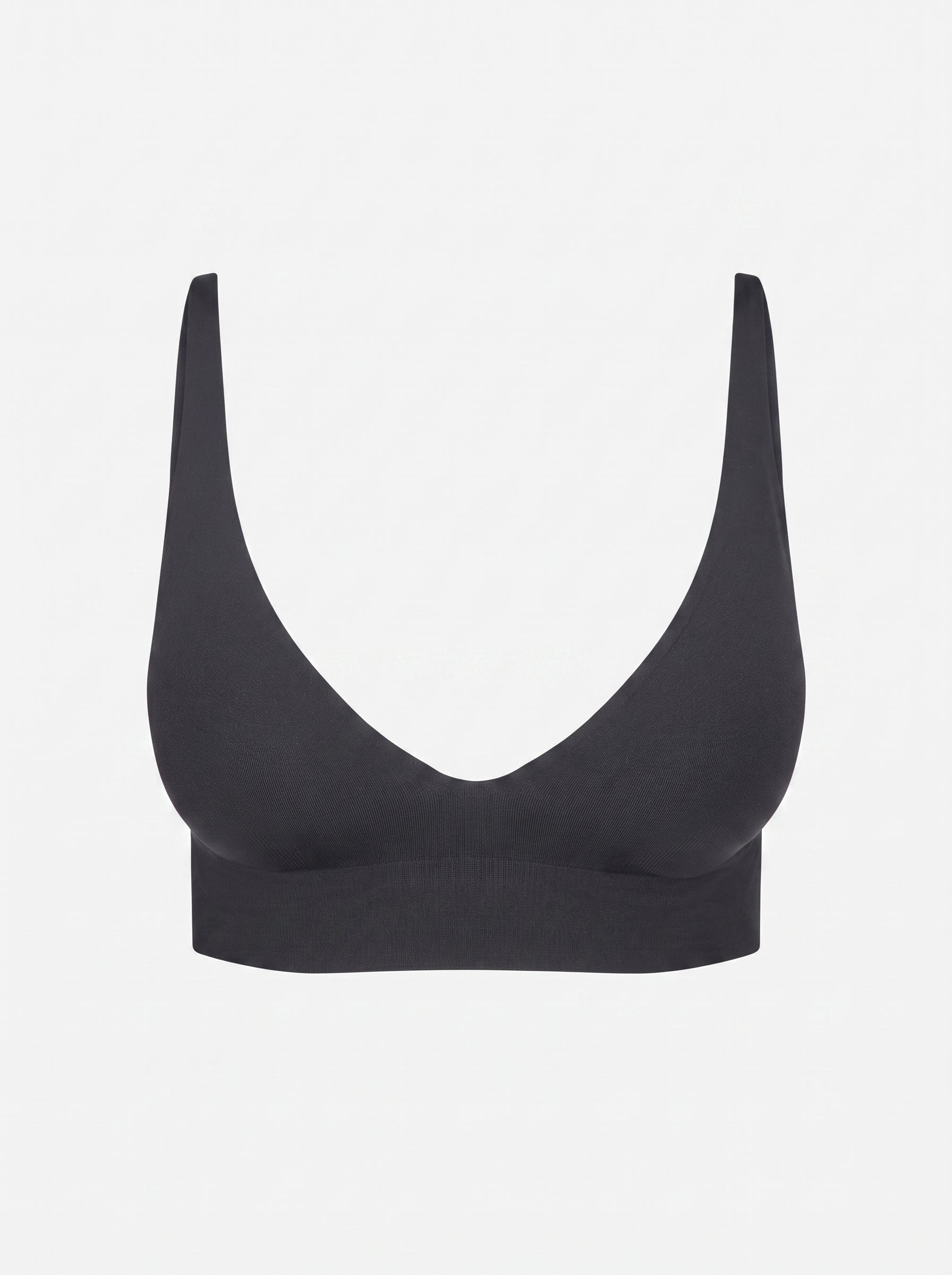 Seamless V-Neck Comfort Bra Wire - Free
