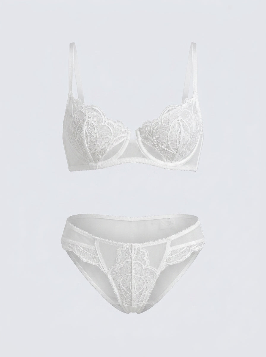 Full Coverage Lift and Support Lingerie Set