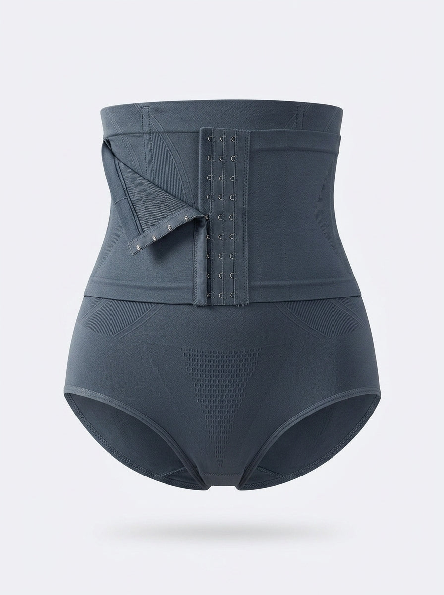Waist Trainer Shapewear Thong with Hook Closure
