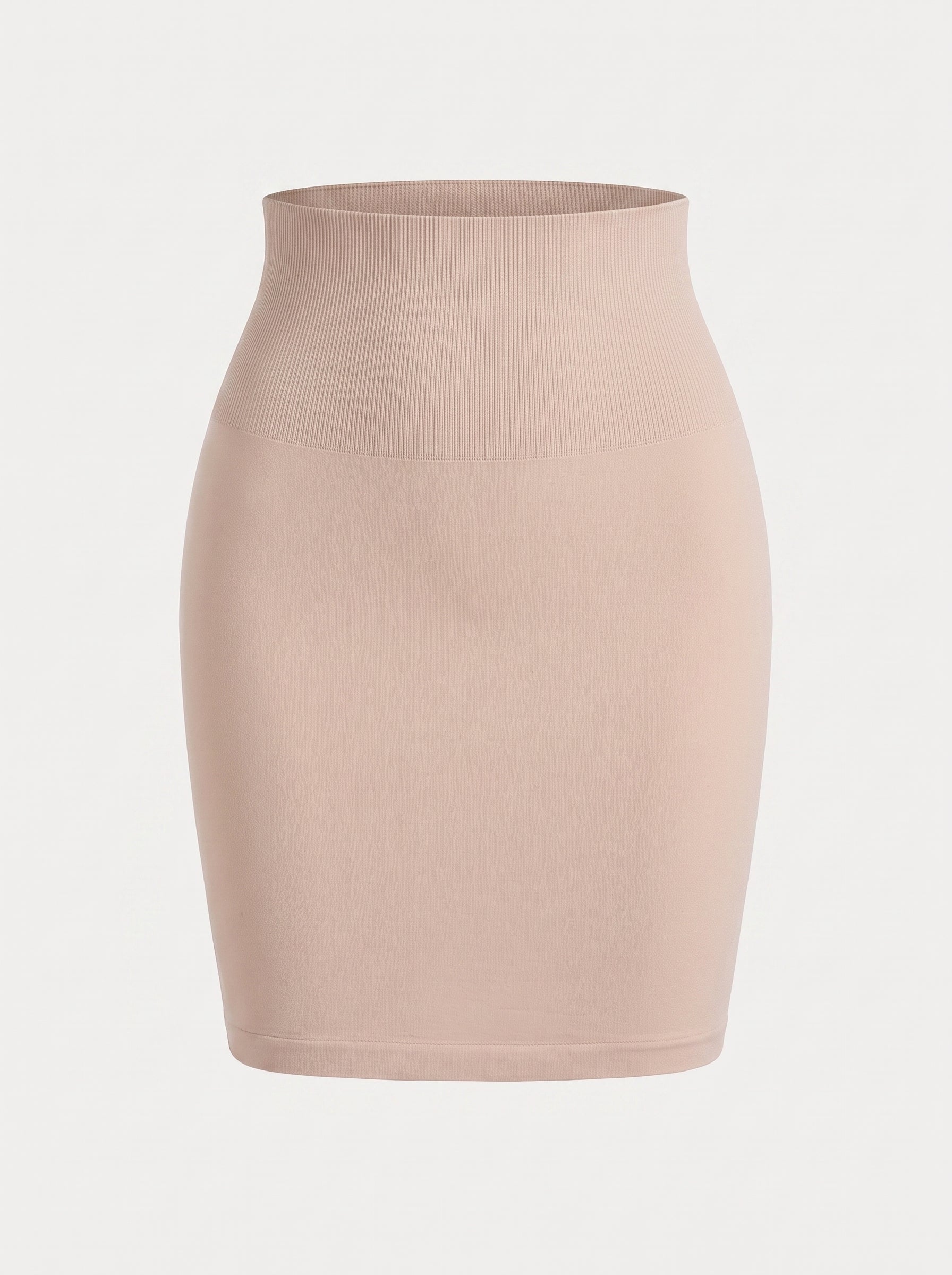 Seamless Half Slip Shaping Skirt with High Waist