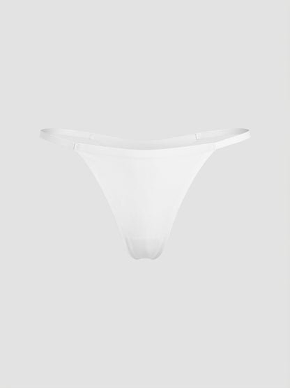 3-Piece Set Seamless String Thong with Thin Straps