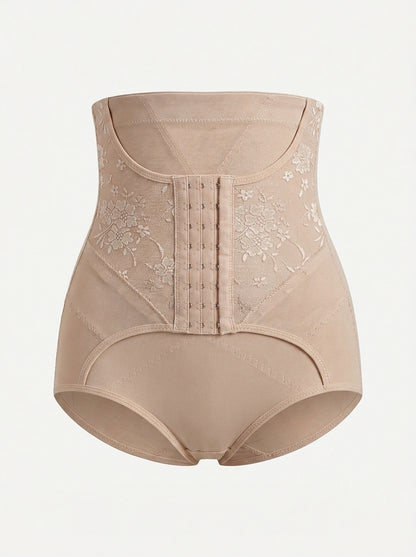 High-Waist Tummy Control Shaper with Hooks