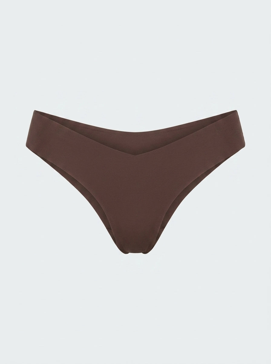 Seamless V-Front Thong