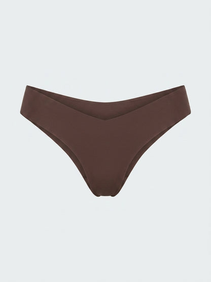 Seamless V-Front Thong