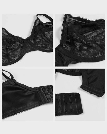 Lace Minimizer Bra | Full Support Fit | All-Day Comfort