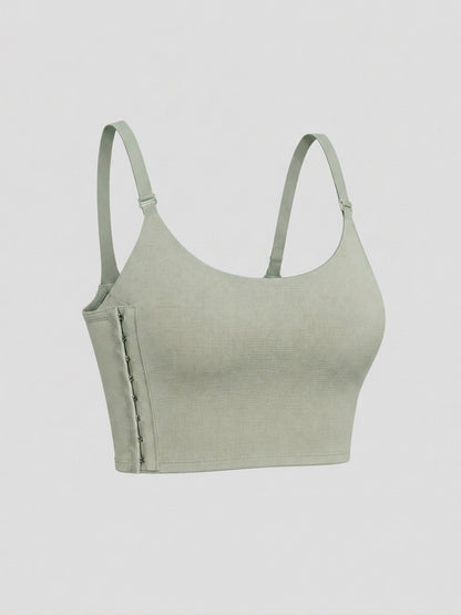 Compression Bra with Front Hook Closure