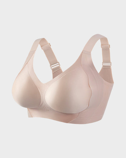 Wireless Full Coverage Bra with Breathable Support