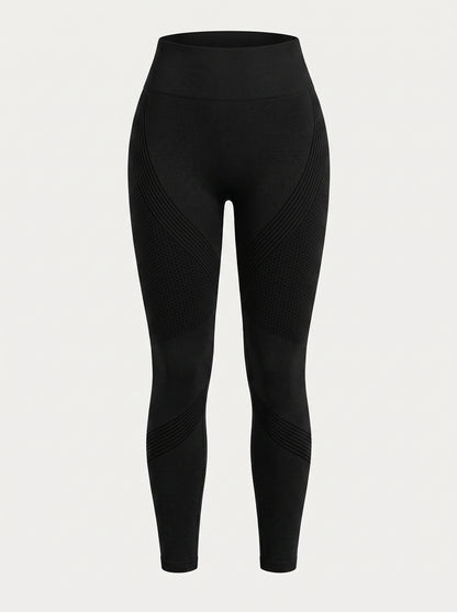 Seamless High-Waisted Push-Up Workout Leggings