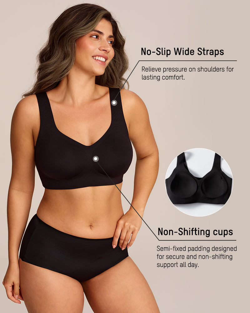 Jelly Bra with Wire-Free Lift & Shaping | All-Day Comfort | Seamless Fit