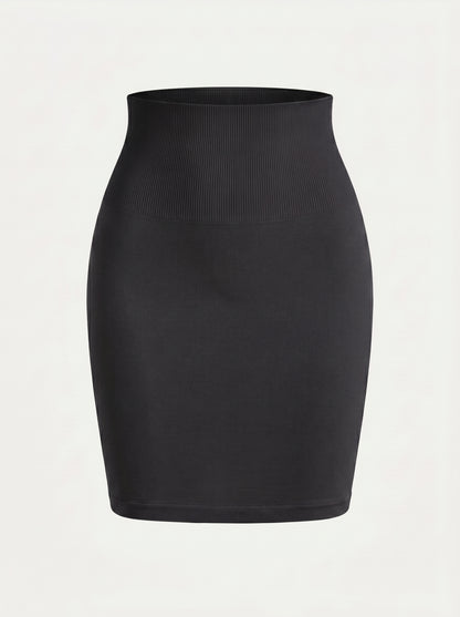 Seamless Half Slip Shaping Skirt with High Waist