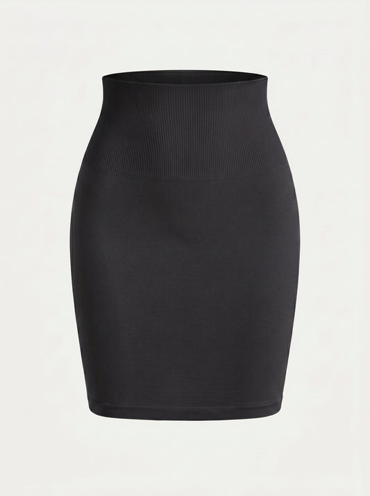 Seamless Half Slip Shaping Skirt with High Waist