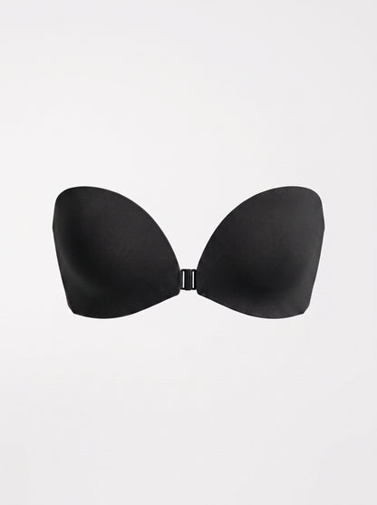 Seamless Push-Up Bra with Front Closure