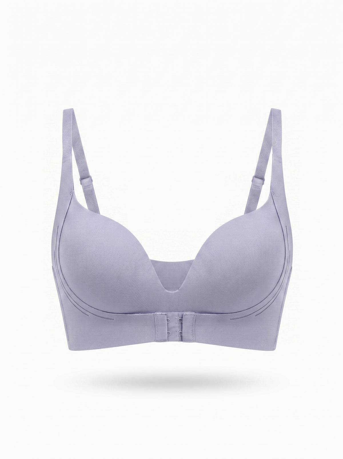 Anti-Sagging Front Closure Push-Up Bra with Adjustable Fit