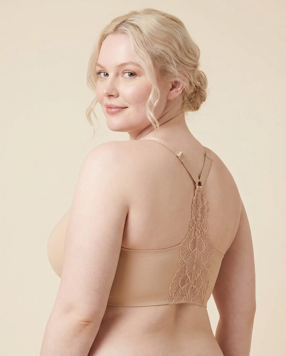Seamless Wireless Bra with Full Coverage Comfort