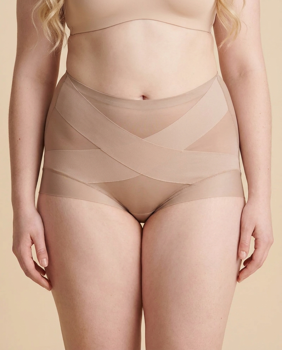6 Pack High-Waisted Tummy Control Shaping panties | Seamless Compression Support & Everyday Comfort