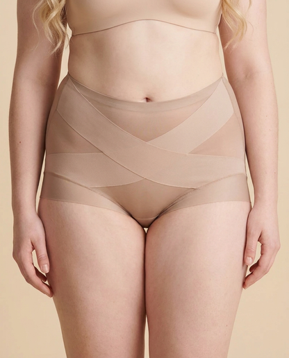6 Pack High-Waisted Tummy Control Shaping panties | Seamless Compression Support & Everyday Comfort