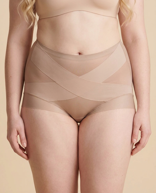 6 Pack High-Waisted Tummy Control Shaping panties | Seamless Compression Support & Everyday Comfort