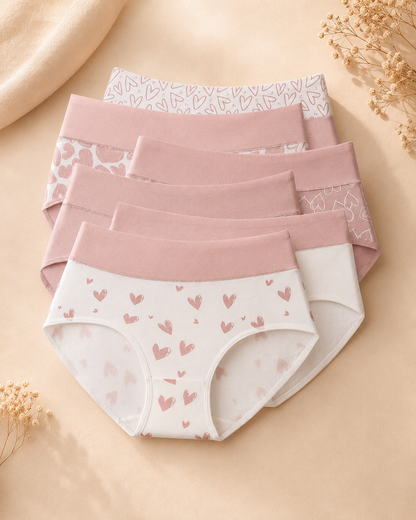 6 Pack Cotton Stretch Bikini Briefs | Soft Everyday Comfort & Full Coverage Fit