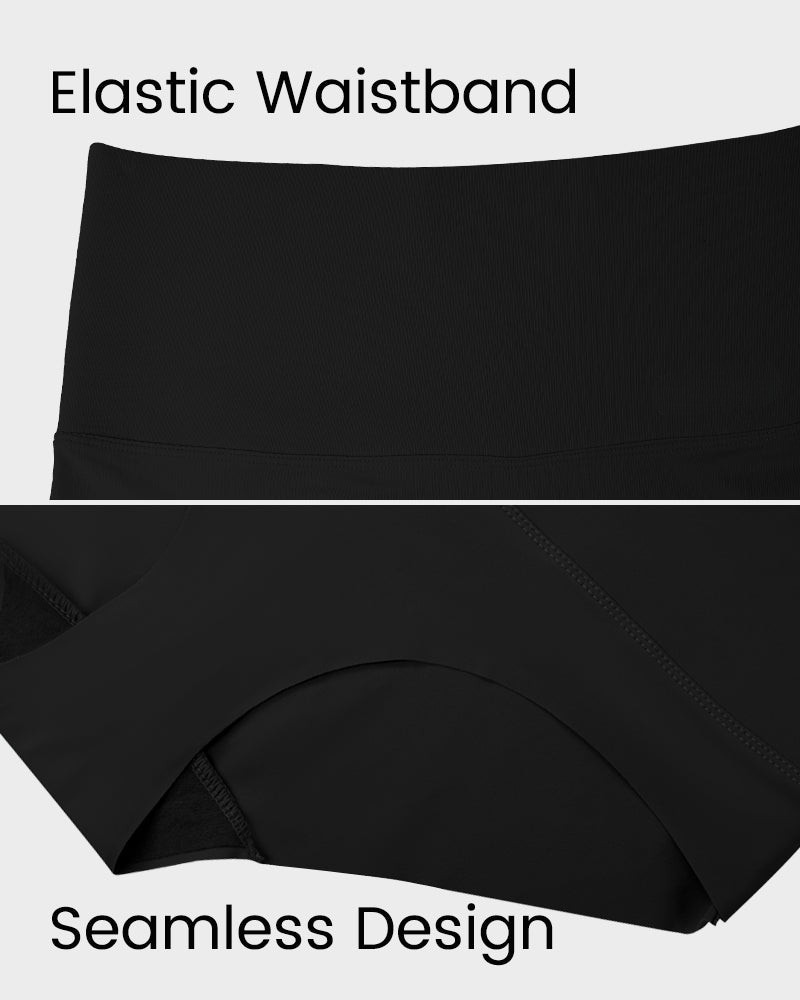 3 Pack High-Waisted Tummy Control Shaping Briefs | Firm Compression & Seamless Everyday Support