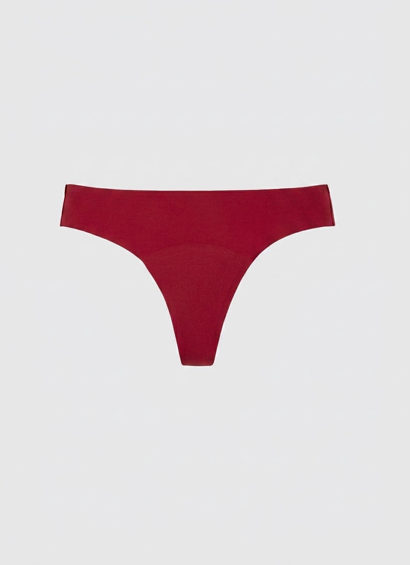 Seamless Brazilian Period Thong for Everyday Comfort