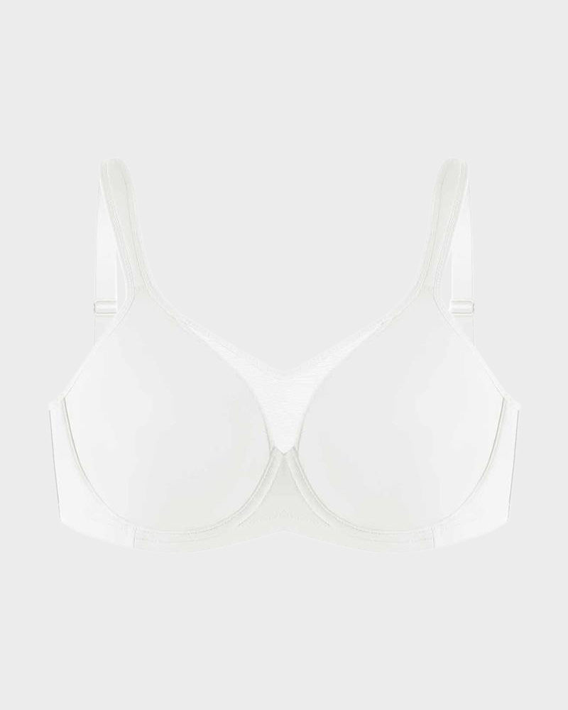 High Support Underwire Bra with Extra Coverage & Reduced Bounce