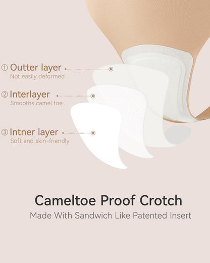 Seamless Thongs with Camel Toe Coverage | Soft Stretch & No-Show Design (5 Pack)