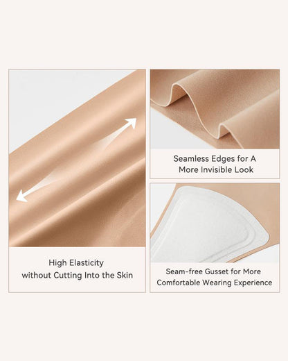 Seamless Thongs with Camel Toe Coverage | Soft Stretch & No-Show Design (5 Pack)
