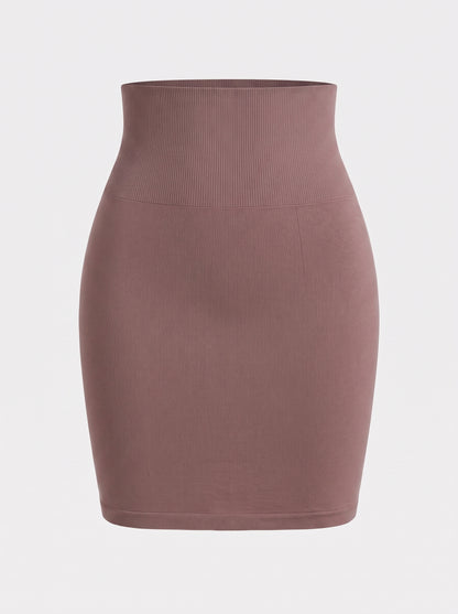 Seamless Half Slip Shaping Skirt with High Waist