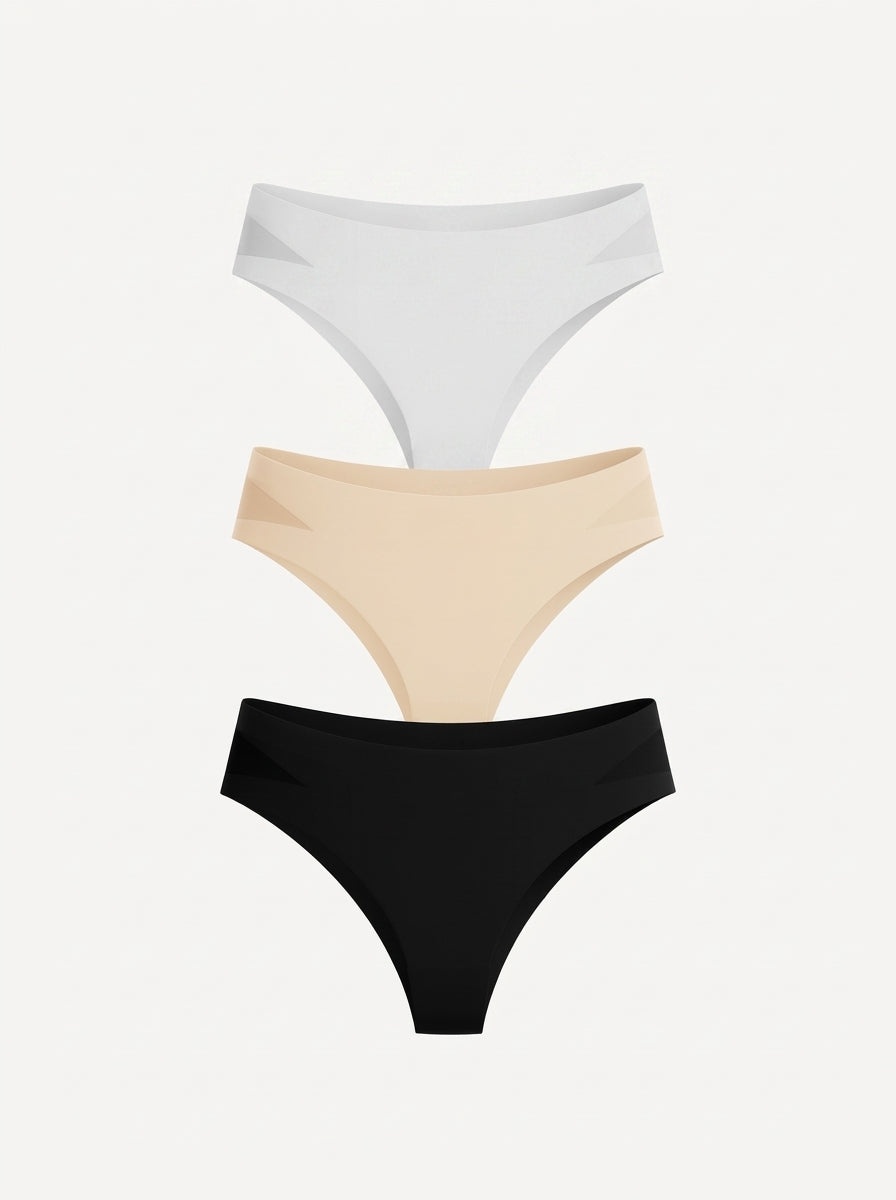 3-Pack Seamless Everyday Mesh Knickers