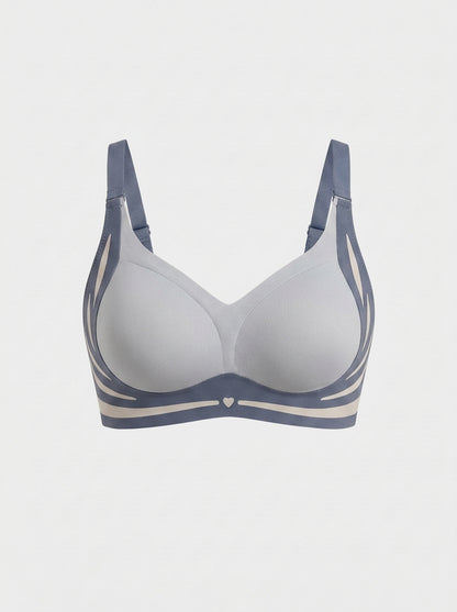 Smooth Wire-Free Bra with Wide Straps
