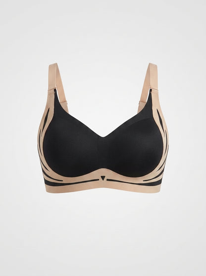 Smooth Wire-Free Bra with Wide Straps