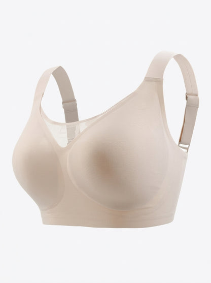 Seamless Wire-Free Bra with Adjustable Straps