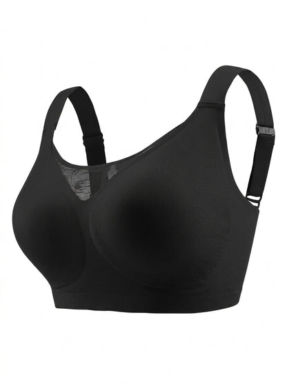 Seamless Wire-Free Bra with Adjustable Straps
