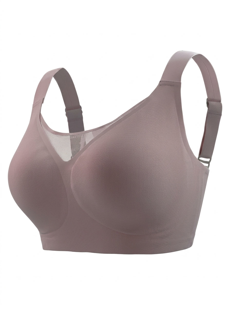 Seamless Wire-Free Bra with Adjustable Straps