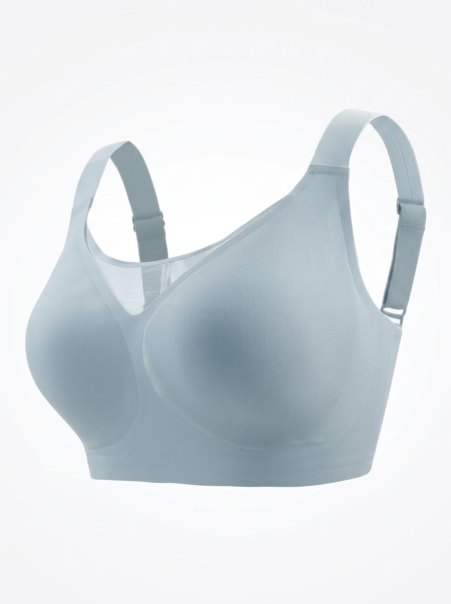 Seamless Wire-Free Bra with Adjustable Straps