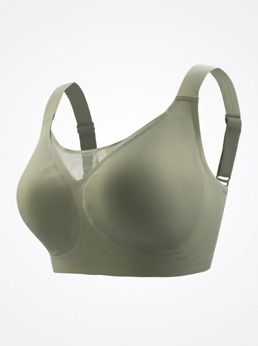 Seamless Wire-Free Bra with Adjustable Straps