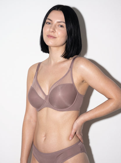 Minimizer Bra with U-Back and Underwire