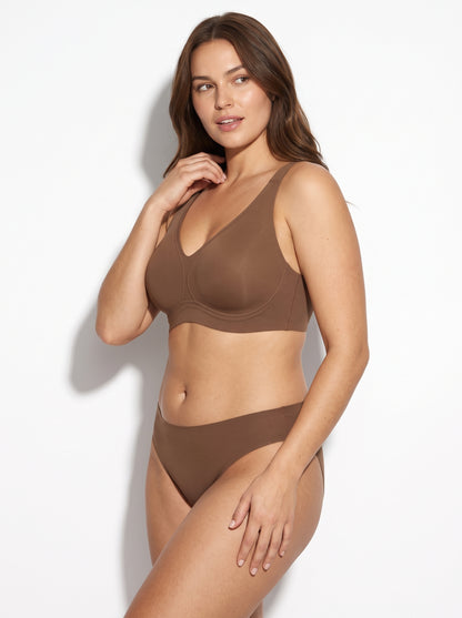 Wireless Side Smoothing Bra with Full Coverage