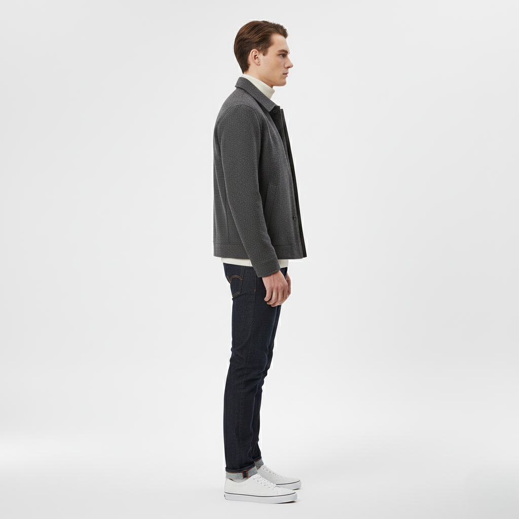 Wool Zip Jacket