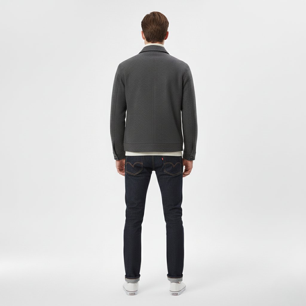 Wool Zip Jacket