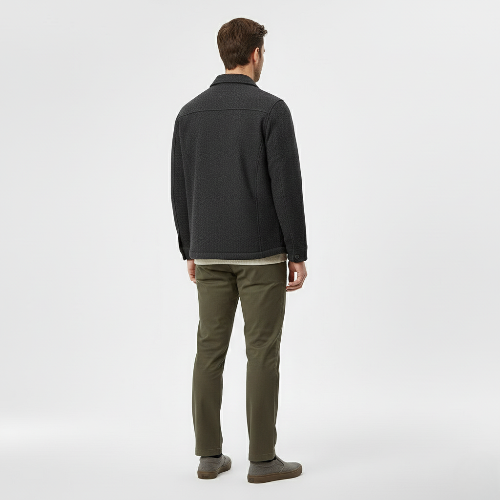 Wool Overshirt Jacket