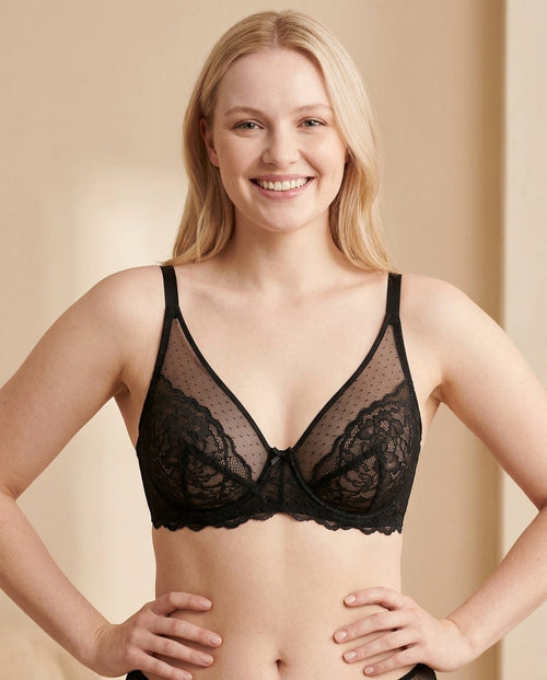 Lace Minimizer Bra | Full Support Fit | All-Day Comfort