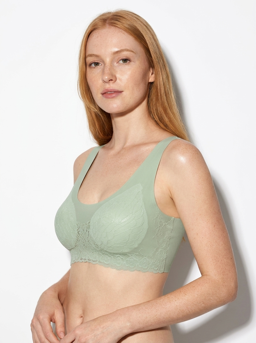 Elegant & Supportive Seamless Comfort Bra