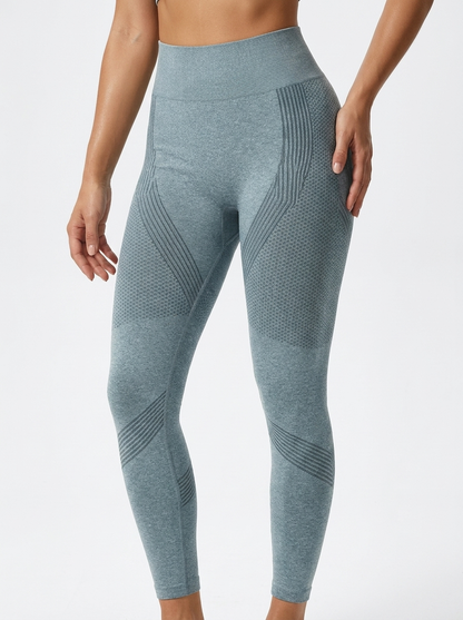 Seamless High-Waisted Push-Up Workout Leggings