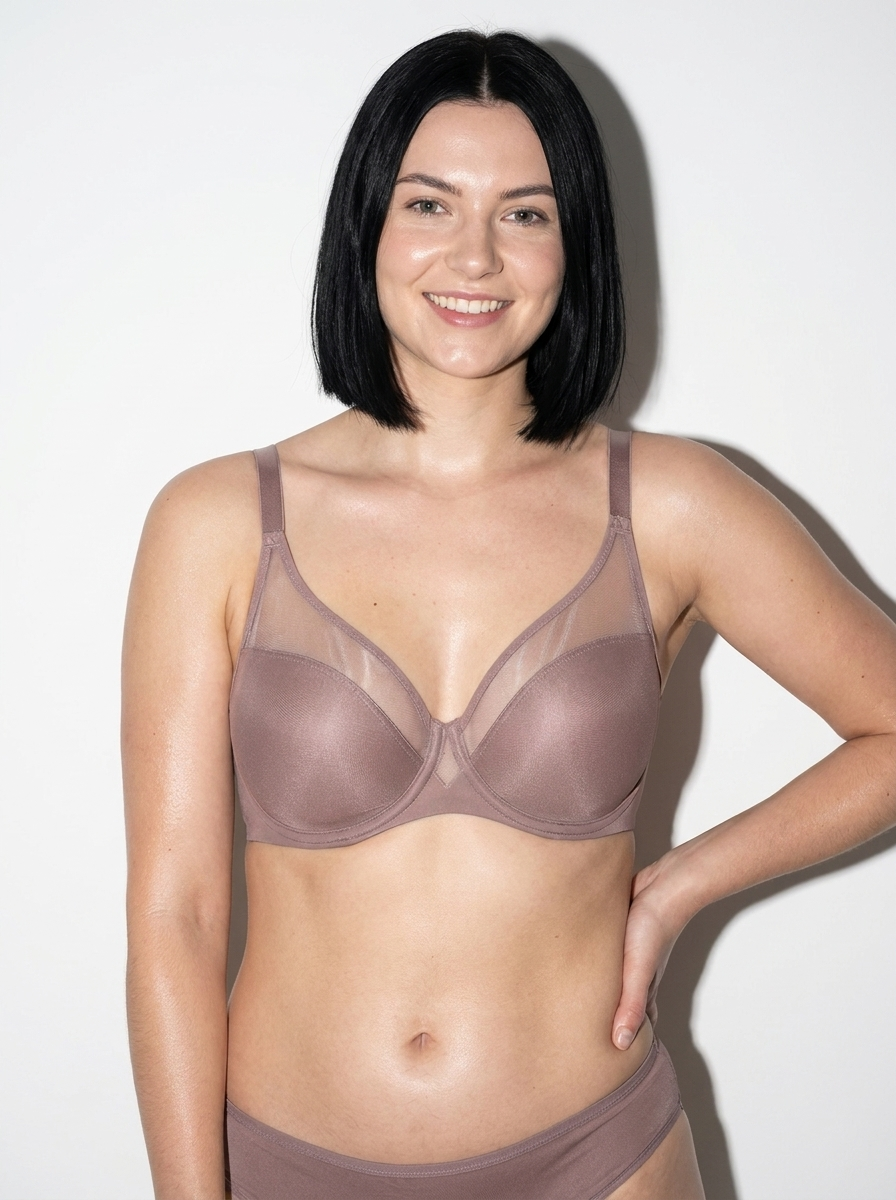Minimizer Bra with U-Back and Underwire