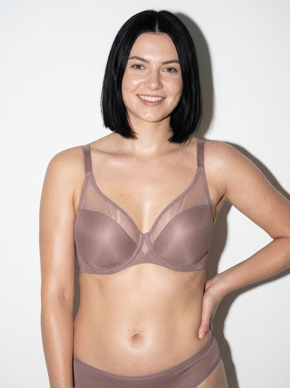 Minimizer Bra with U-Back and Underwire