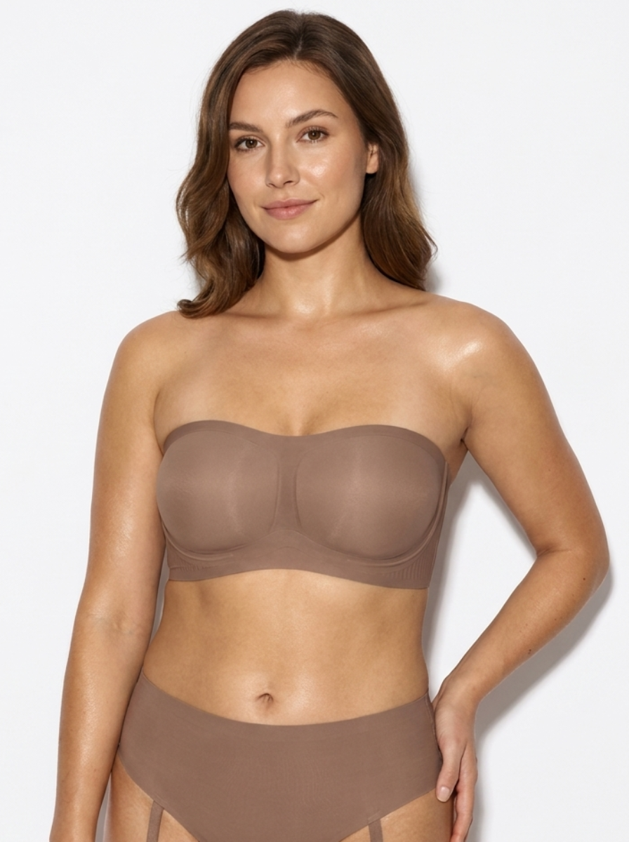 Strapless Full Coverage Bra | Stay-Put Support & Smooth Everyday Comfort