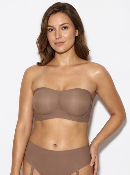 Strapless Full Coverage Bra | Stay-Put Support & Smooth Everyday Comfort