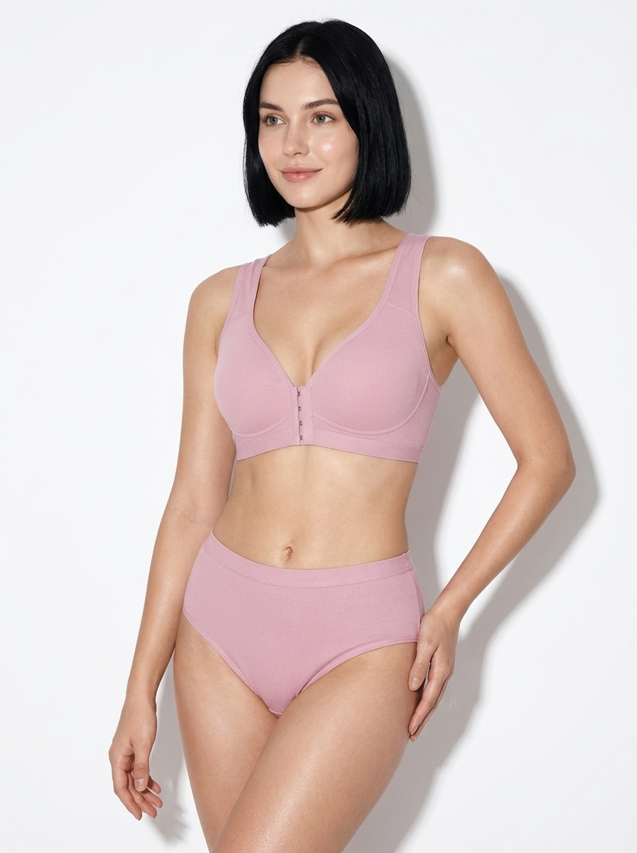 Front Open Hook Full Coverage Supportive Shaping Bra