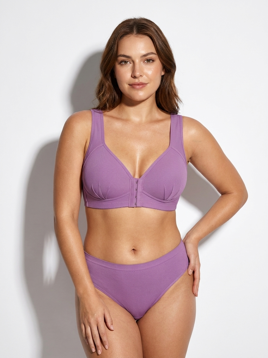 Front Open Hook Full Coverage Supportive Shaping Bra